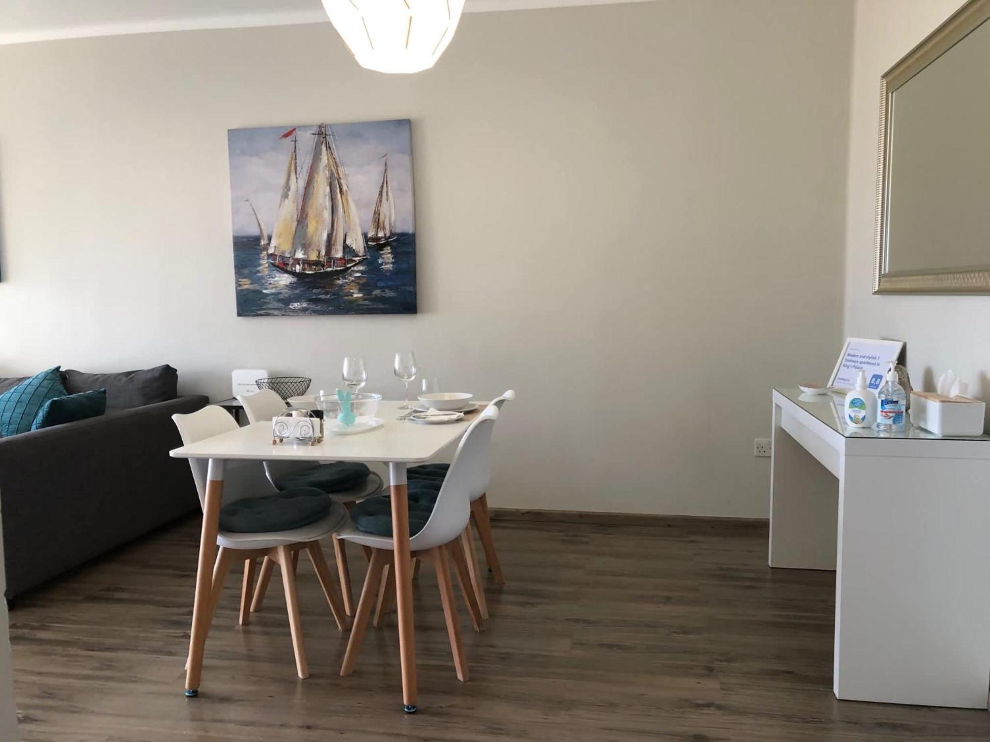 Kings Palace - Modern And Stylish 1 Bedroom Apartment Paphos Ngoại thất bức ảnh